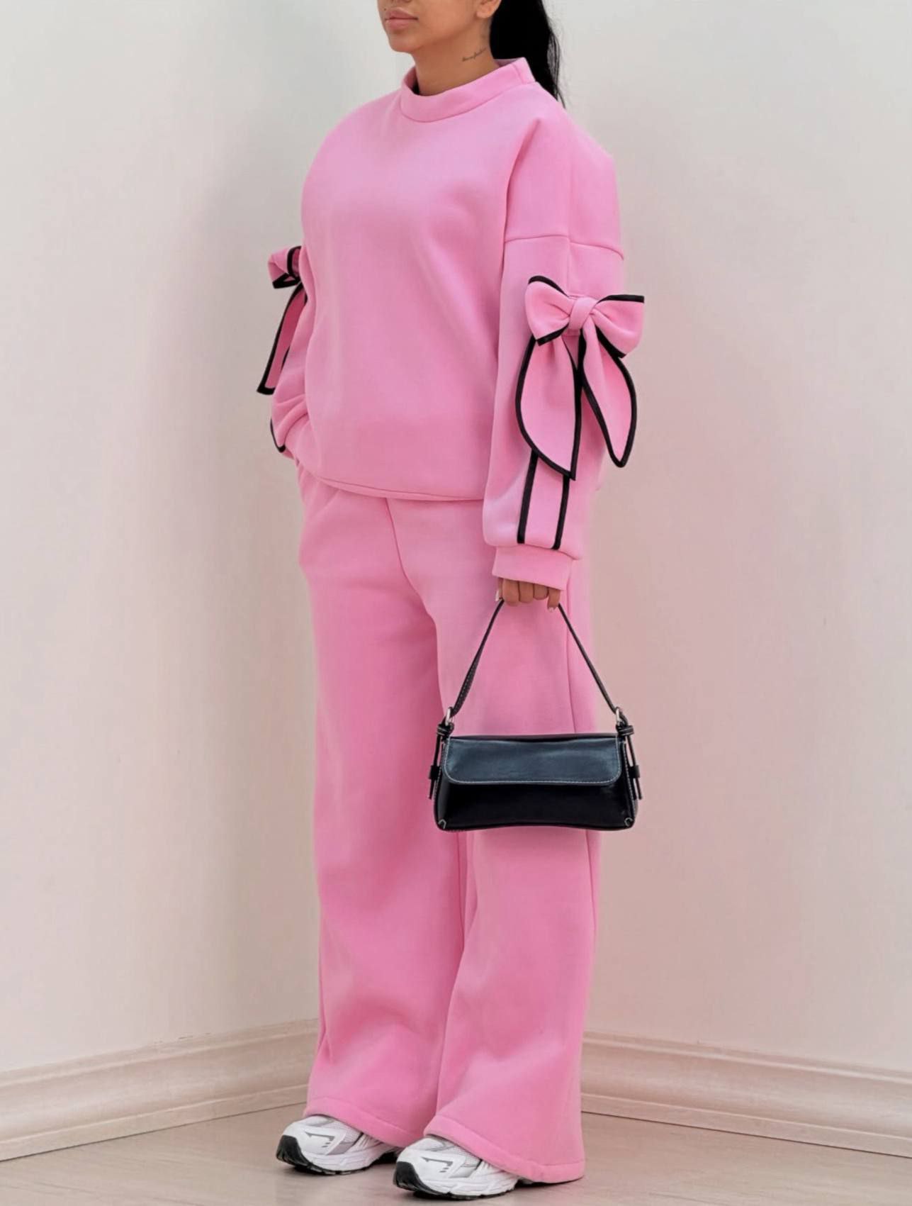 ست دورس و شلوار پاپیونی فلورانس