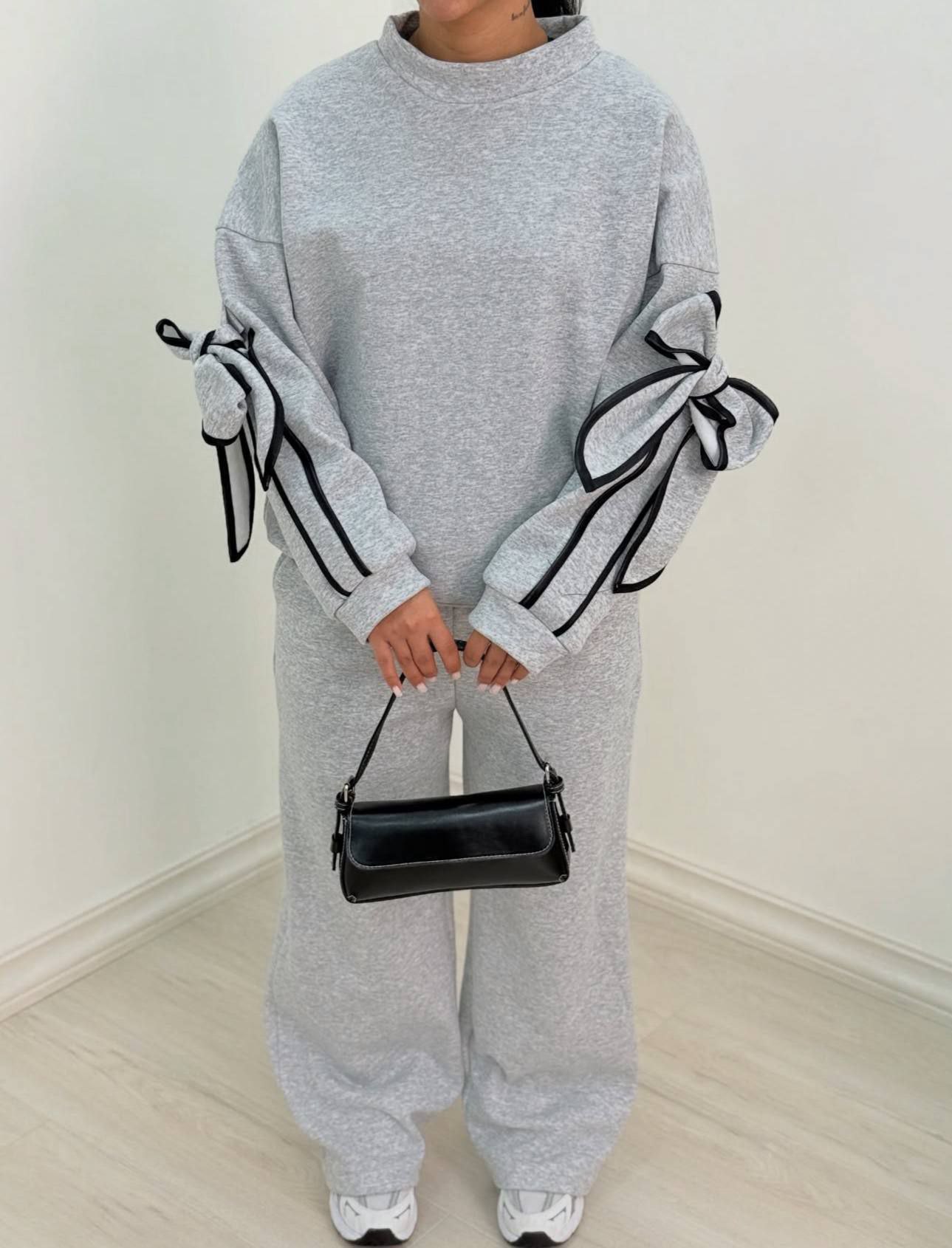 ست دورس و شلوار پاپیونی فلورانس