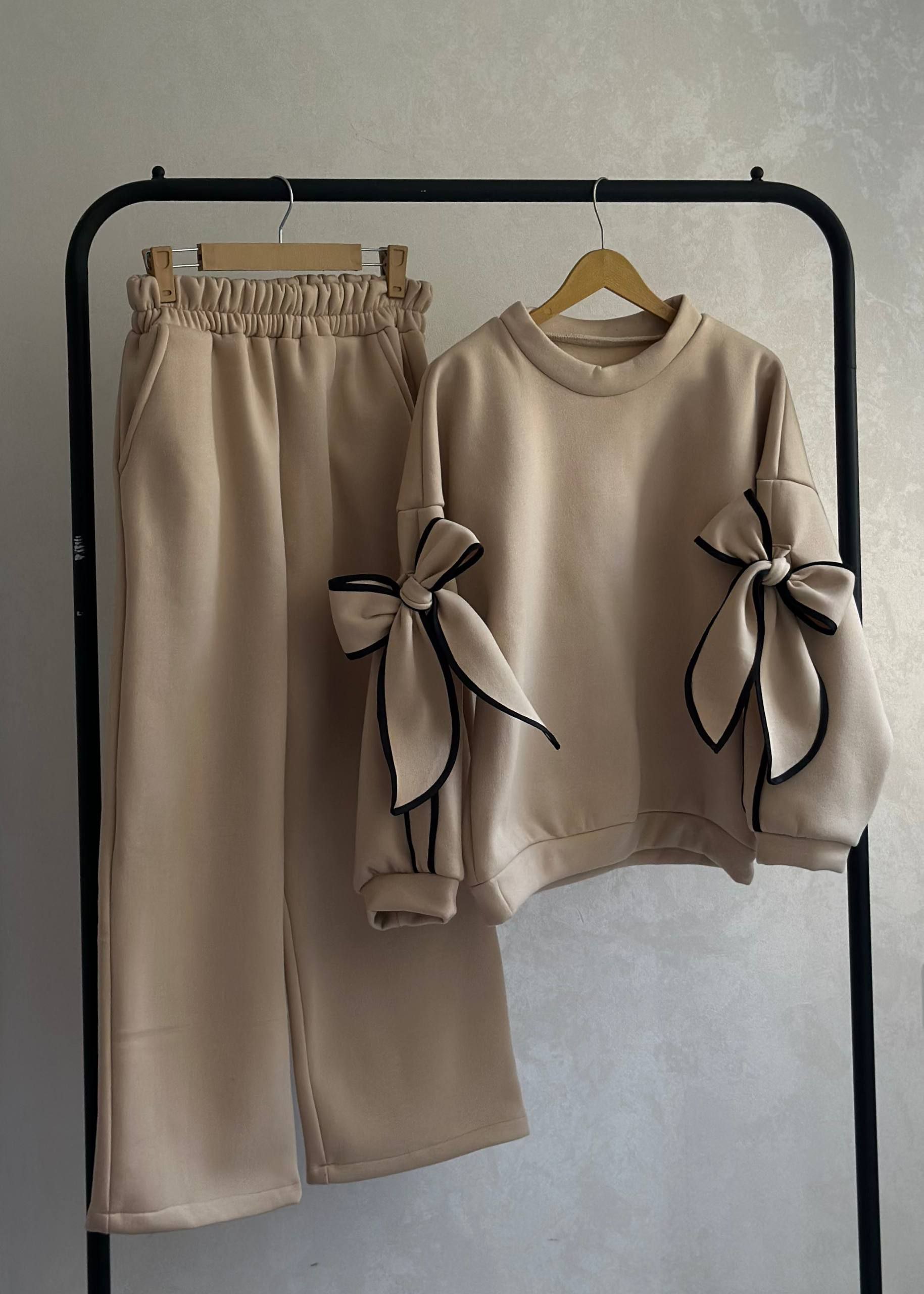 ست دورس و شلوار پاپیونی فلورانس