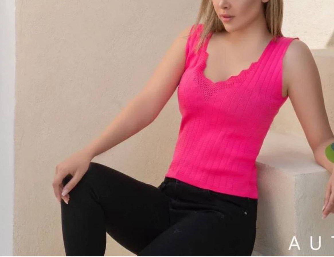 تاپ بافت یقه دلبری