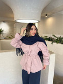 بارانی عروسکی مزونی آستردار