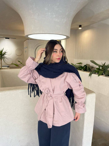 بارانی عروسکی مزونی آستردار