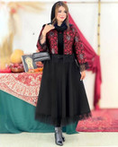 ست یلدایی کت و دامن گلین