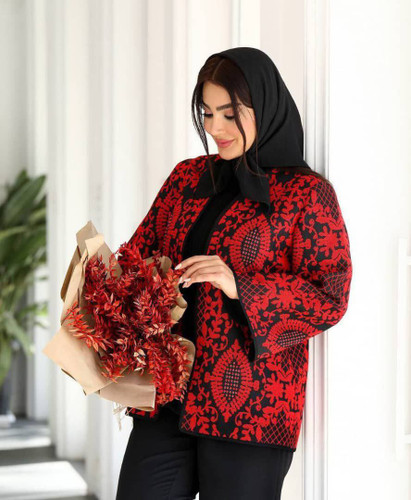کت یلدایی نسیم جنس تافته